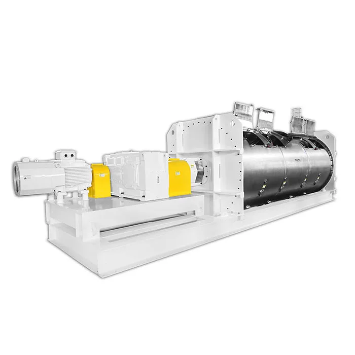 Stainless Steel Plow Mixer Double Shaft Vacuum Deaerator Paddle Mixing