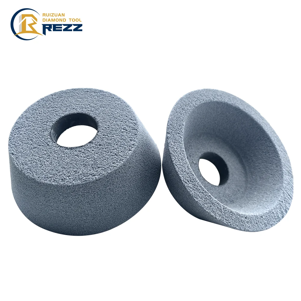China Factory SG through hole Internal grinding groove Blue grinding wheel for grinding bearing steel high speed steel