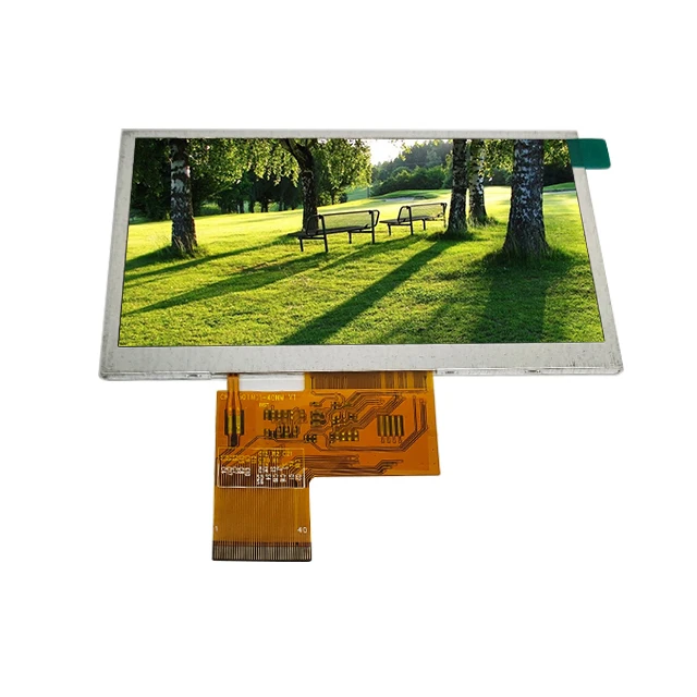 Chinese OEM TFT Panel Module LCD Screen Displays 5 inch TFT LCD Display 480*272 RGB TFT Display