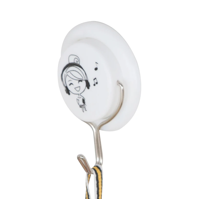 Wholesale House Hotel 2Pcs No Trace Bathroom Adhesive Hook Wall