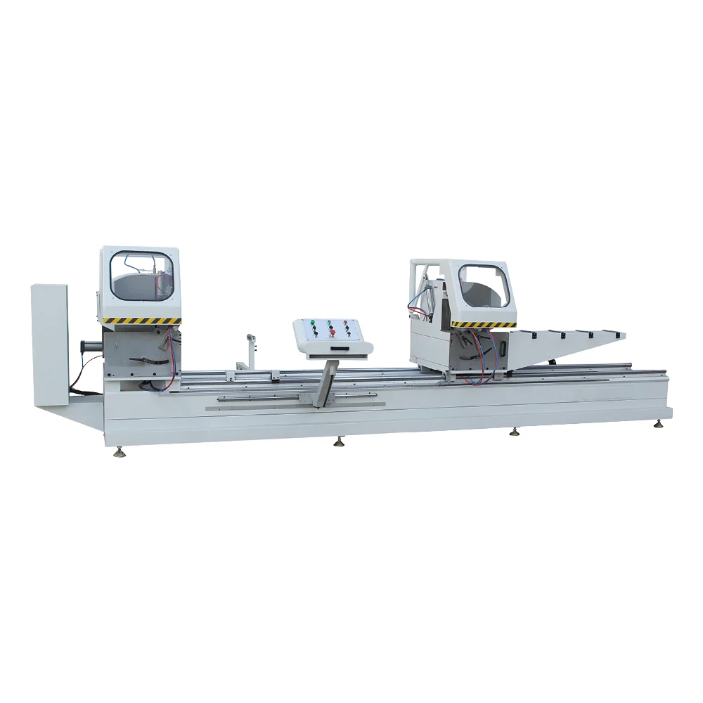 Windows 45/90degree Saw Upvc Two Head Cutting Machine For The Pvc Profile Window