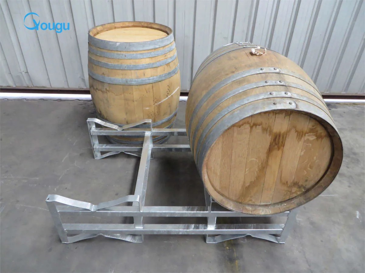 high quality customized factory price steel rack barrel wine stackable wine rack barrel wine rack