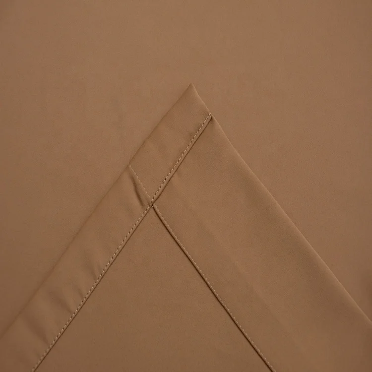 Chocolate high shading livingroom turkish curtains blackout curtain fabric for french window