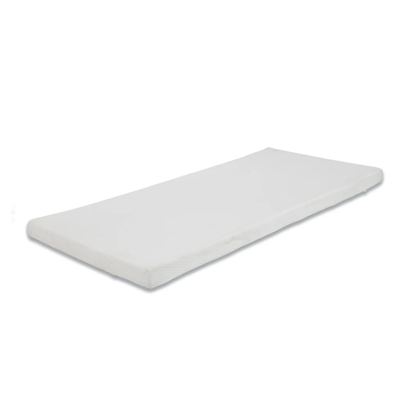 AIDI Manufacturer Custom OEM ODM Soft Queen Twin Size Home-Use Curve High Density Gel Foam Memory Foam Lash Bed Mattress Topper