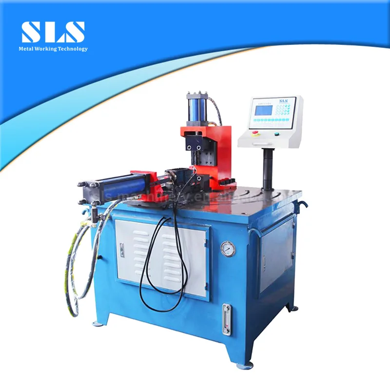 
Automatic Hydraulic Square Pipe Angle End Arc Notching Tool, Copper/Aluminum/Stainless Steel Metal Tube Notcher Machine 