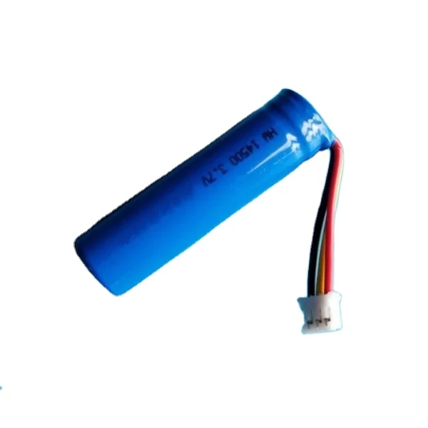 Hotsell 14500 500mah 3.7V lithium ion rechargeable battery with NTC three wires