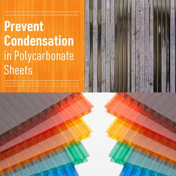 6mm brown POLYGAO polycarbonate 2-wall sheet All-season performance fire resistant hail proof polycarbonate sheet