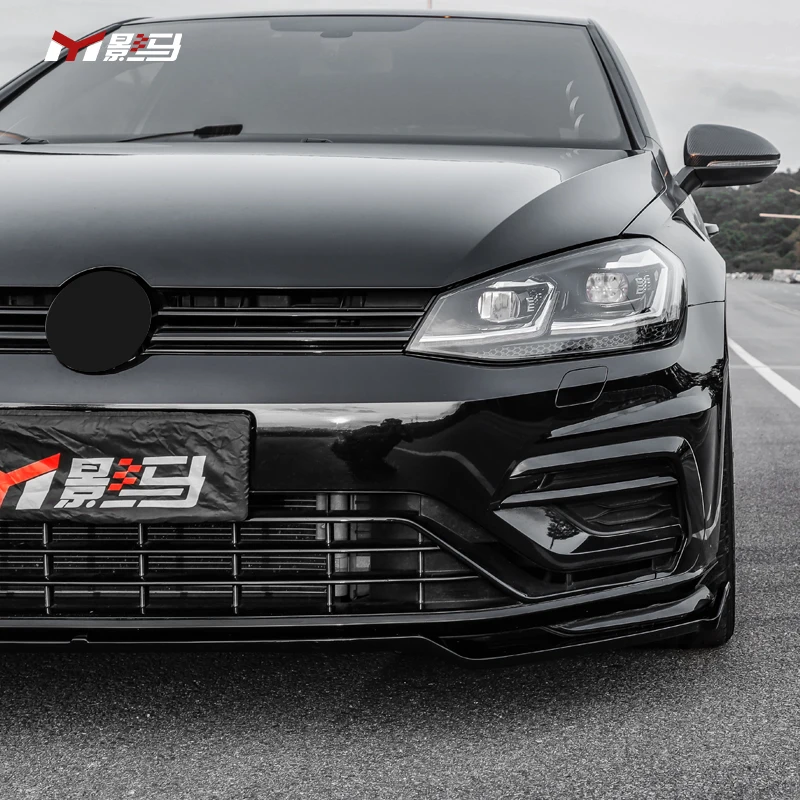Front Spoiler for Golf7/7.5 VW MK7 Front Lip MAX Style 2013-2019 Sport GOLF Plastic Golf 7 Vw Golf 6 R Front Bumper Volkswagen