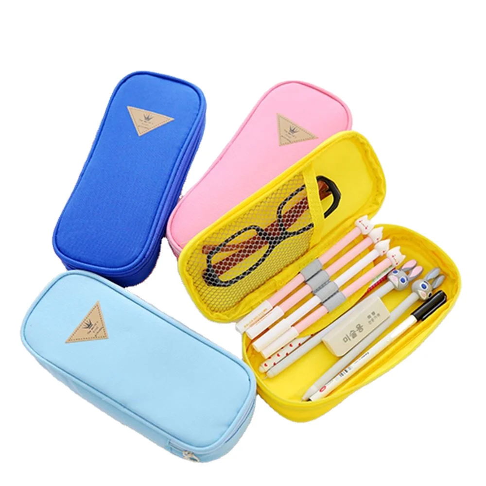 China Factory Customize Your Logo Large Pencil Cases for Teens Wholesale Price High Quality Pencil Case Cute Pattern