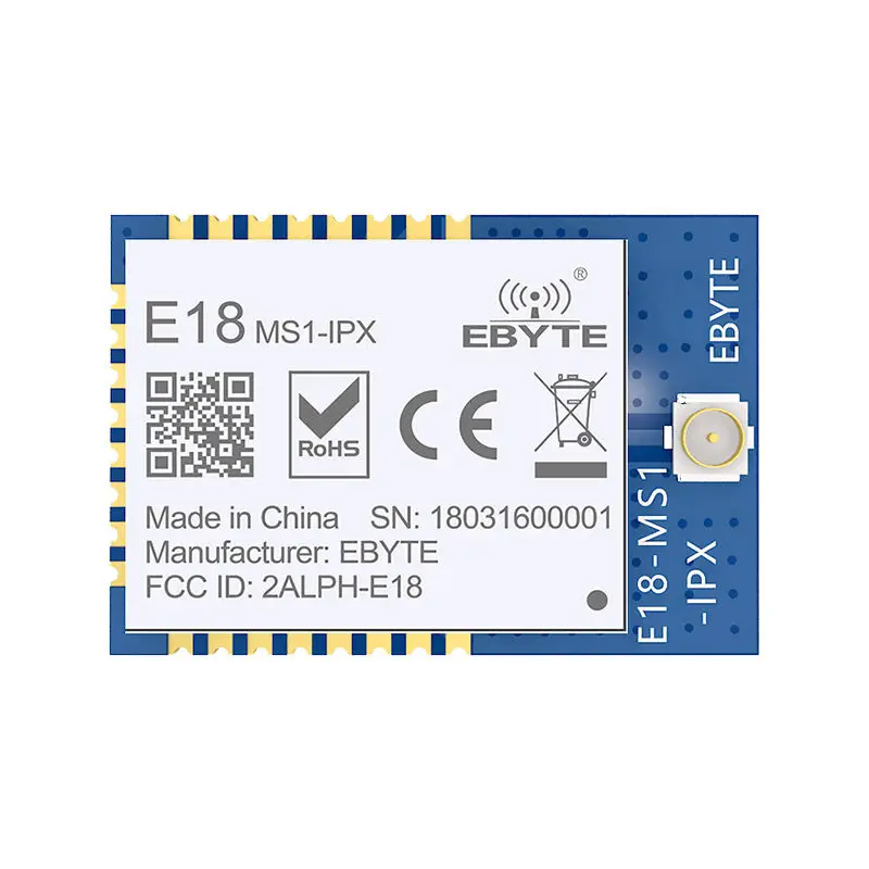 E18-MS1-IPX CC2530 2,4G Zigbee радиочастотного беспроводного модуля ebyte iot SOC IPEX интерфейс сети передача данных для беспроводной HDMI передатчик и приемник