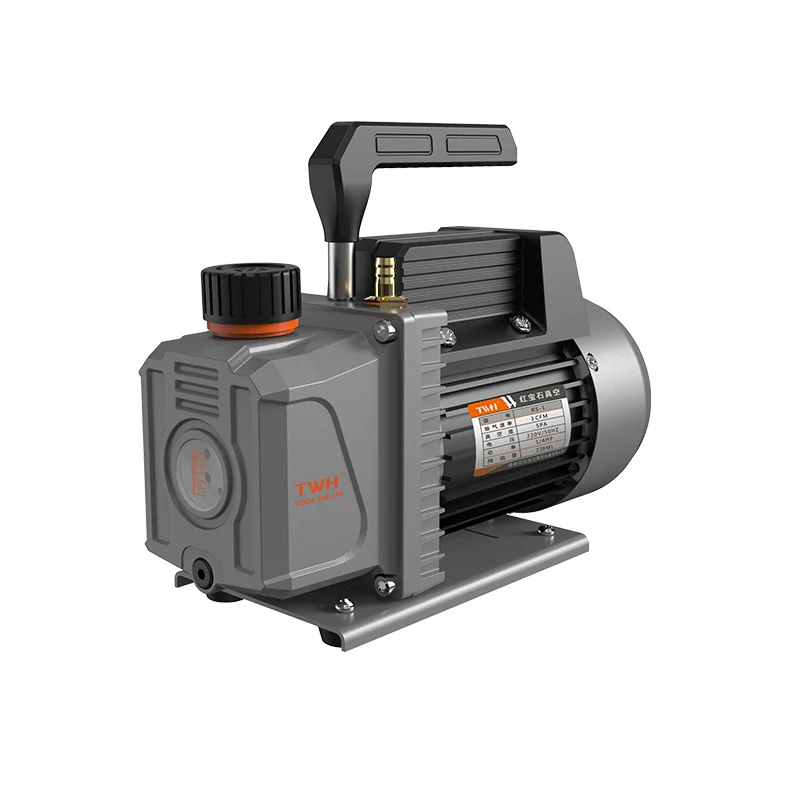 5pa 1L/S  Model RS-1 One Stage 3CFM AC Vane Type Vacuum Pump For HAVC