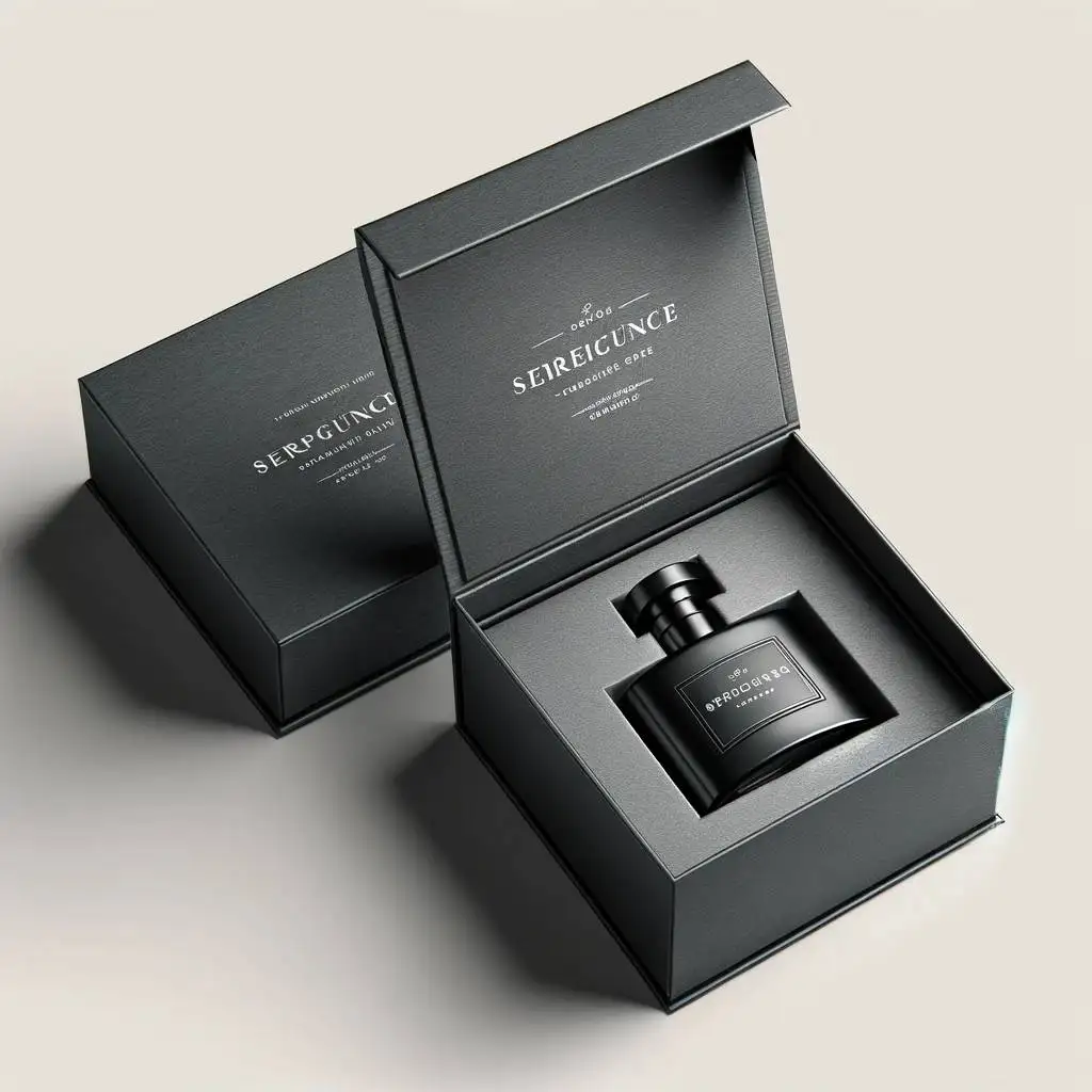 Custom Logo Design unique Paper Recyclable Cardboard Woman Empty Essential Oil Premium Perfume Gift Box