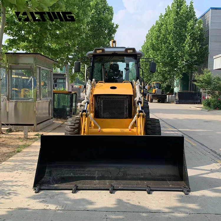 Китайский завод BLT388 экскаватор-погрузчик 4 колеса 2 5 тонны с гидравлическим джойстиком тонн