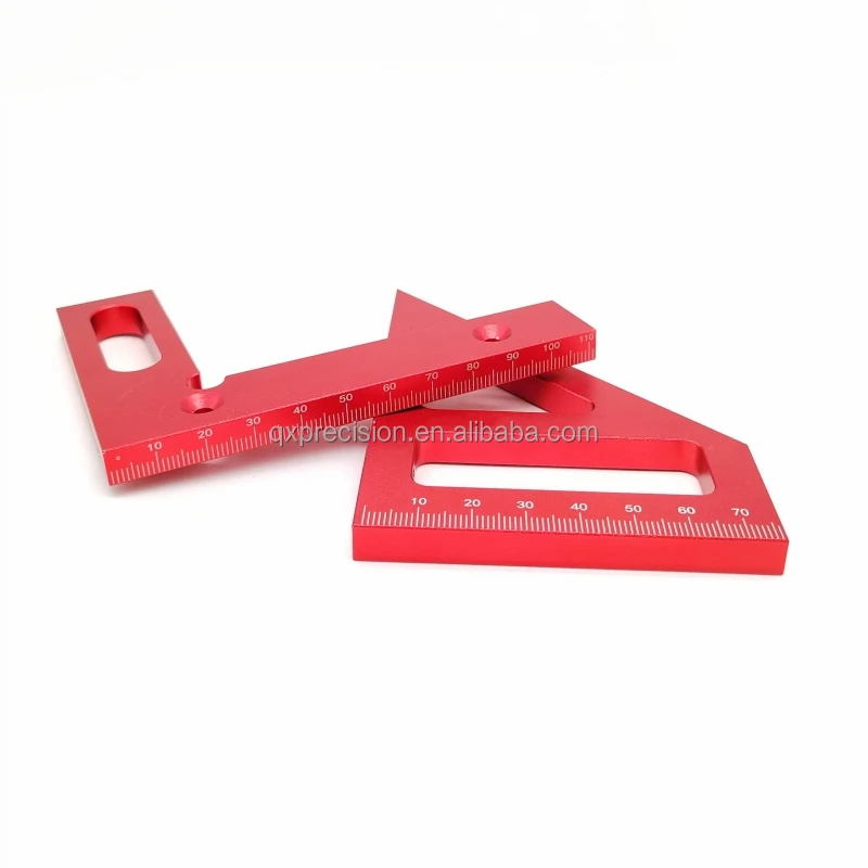 Miter Triangle Ruler High Precision Layout Measuring Tool for Engineer Carpenter Wood Working Measuring Tools Try Square