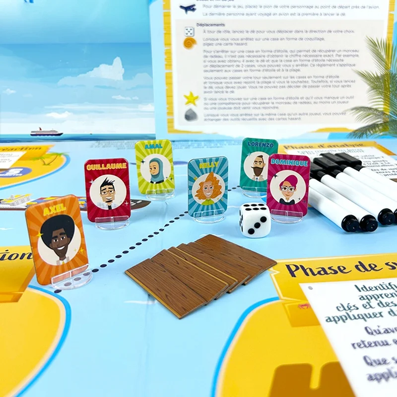 Cheapest Board Game Manufacturer Custom Landscape board game box As your Requirement