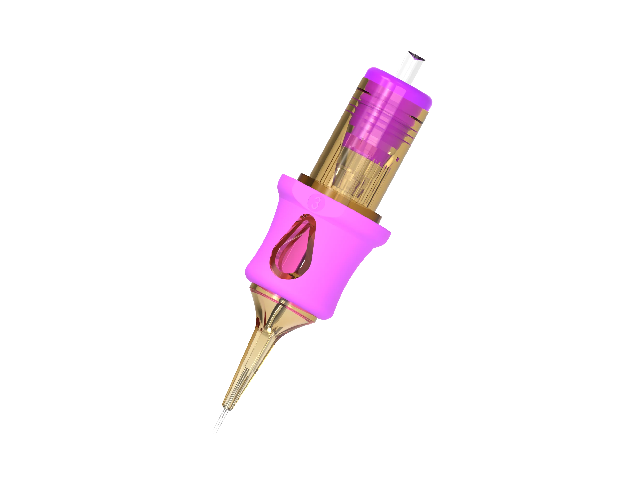 Disposable Premium Sterilized SS 0403RL SMP Permanent Make Up Tattoo Needles Cardridge