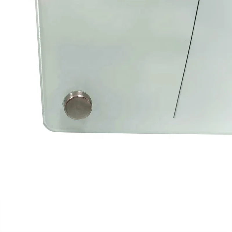 Factory Manufacturer Custom Desktop Planning Glassboard Portable Magnetic Whiteboard