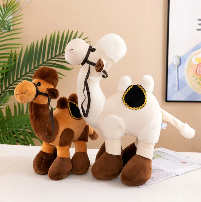 New design camel plush toy custom logo camel toy hot selling stuffed animal toy