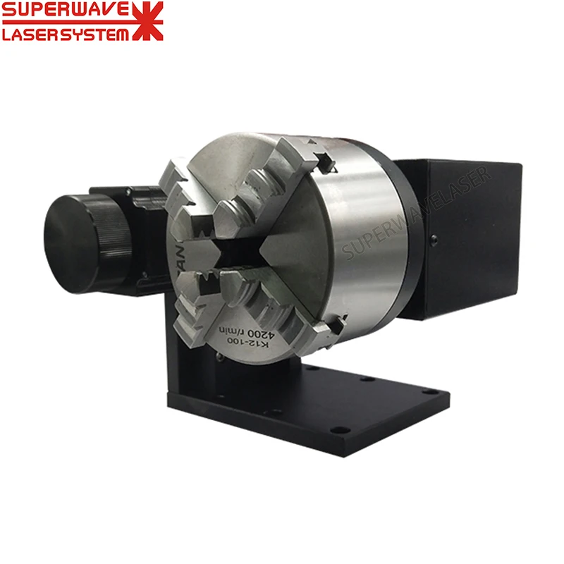 CNC 4th Axis Rotary for Laser Welding & Engraving Machine Essential CNC Equipment Part