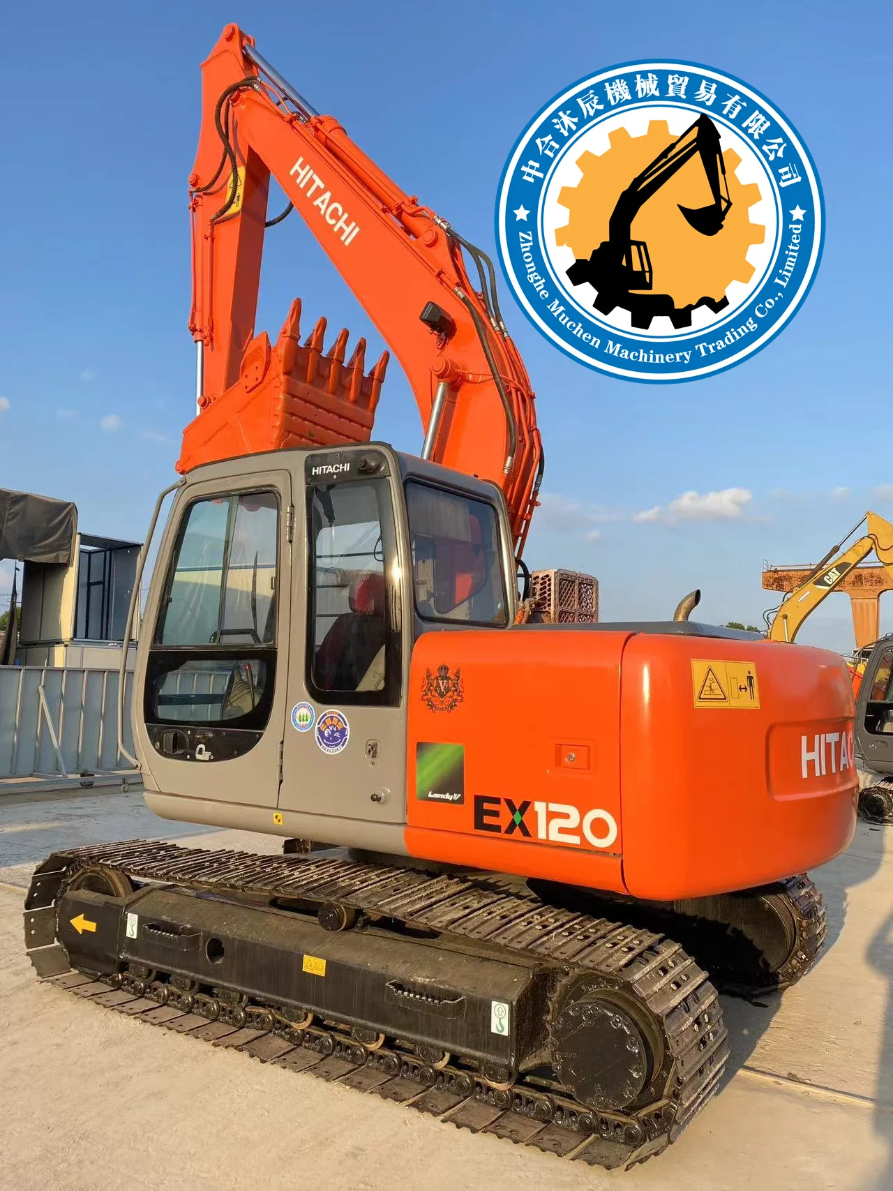 Экскаватор Hitachi ex120 оригинальный сделанный в Японии ex120-5 ex120-3 ex200