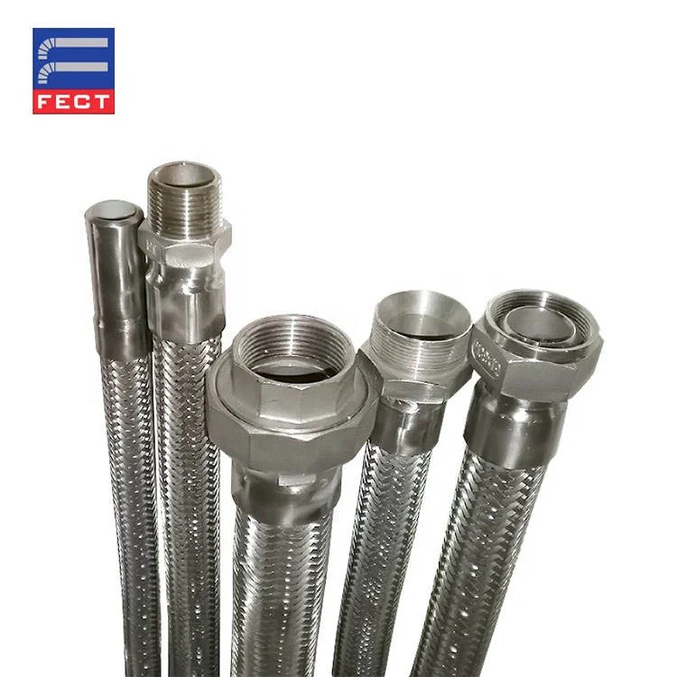 Wholesale Lowhigh Temperature And Explosion-proof  Moq Stainless Steel Braided Flexible Metal Hose