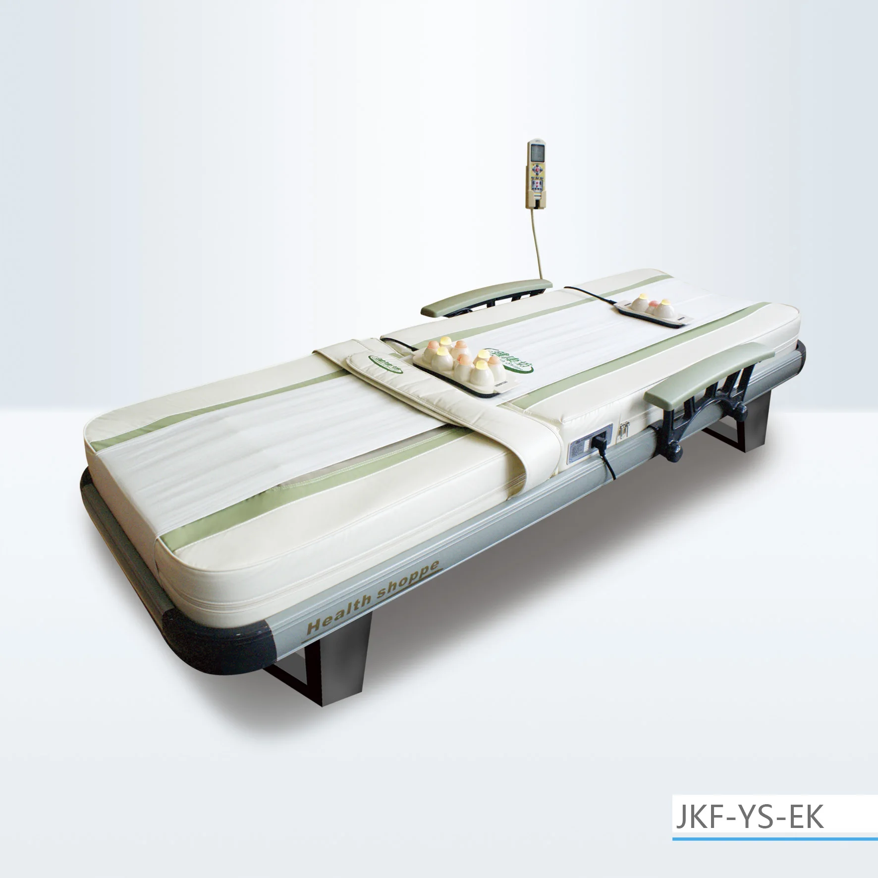 Multifunctional Massage Bed Stone Massage Spine Care Chiropractic Traction Device Boost Meridians Circulation Hot Rolling Jade