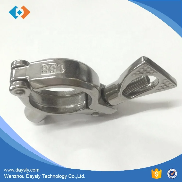Stainless steel pipe fitting - AISI 304 heavy duty tri-clamp