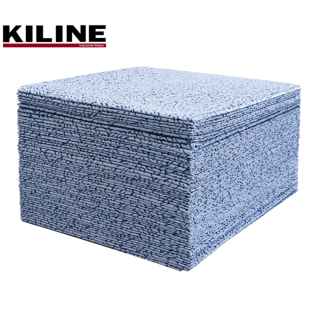 Kiline чудо большой изготовленный аэродинамическим способом по технологии polyprepylene текстурированная Промышленные Чистящие Салфетки для консистентной смазки отличная альтернатива