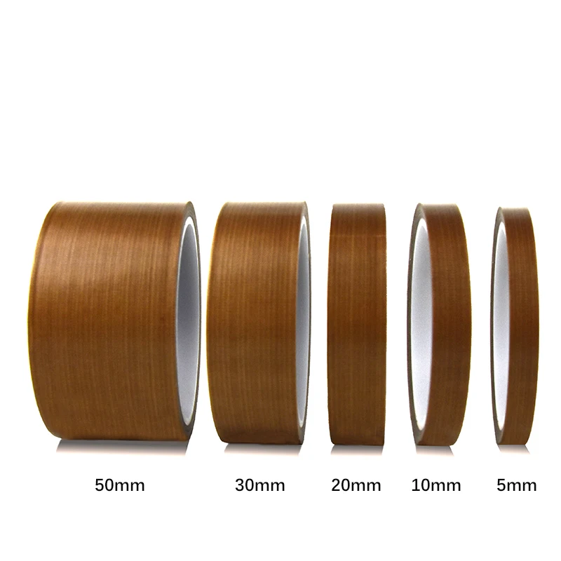 High Temperature Application Industrial Teflonning Tape Wholesale Highly Smooth Ptfe Coating Tefloning Tape For Sealing Machine