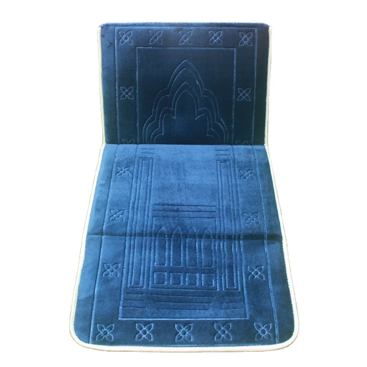 Custom Prayer Mat with Back Support Backrest Rug Mat for Muslim for Christian Islam Personalized Mat