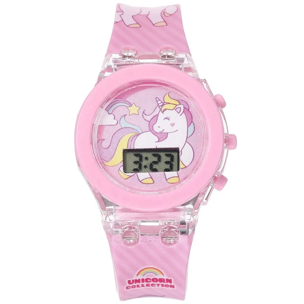 Best wholesale Hot sell Kids Party Gift Luminous Children Colorful Light Wrist Watch cool fashion Digital Electronic watch