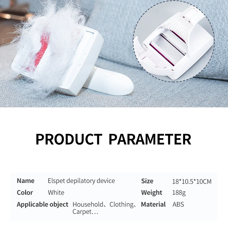 Designer Pet Shop Supplies Cat and Dog Pet Grooming Self Cleaning Car Brush Roller Pet Hair Remover