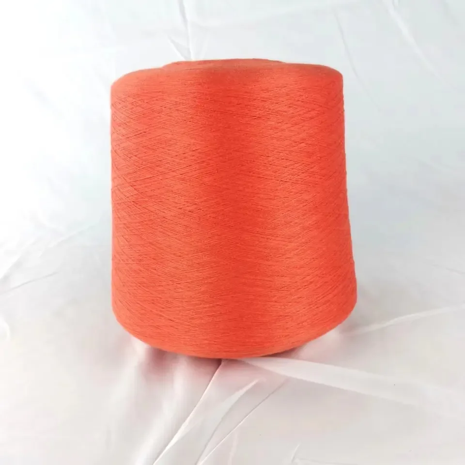 Фабрика Китая, оптовая продажа, высокоэластичная окрашенная пряжа 32S/2 для ручного вязания, швейная Пряжа 50% вискоза, 50% акриловая смешанная пряжа