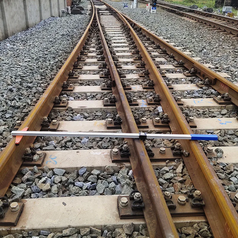 Rail Gauge Offset Ruler/ Railway Switch Measurement/ Railway Switch Rail Offset Scale Gauge Ruler