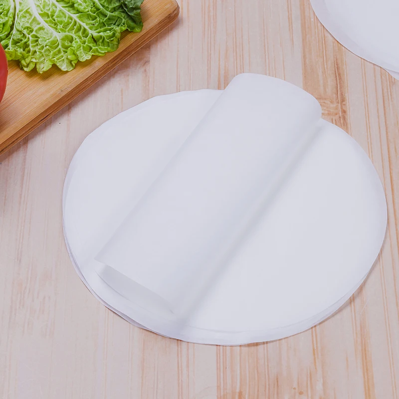 
 round 5 inches silicon paper food wrapping paper baking  paper  