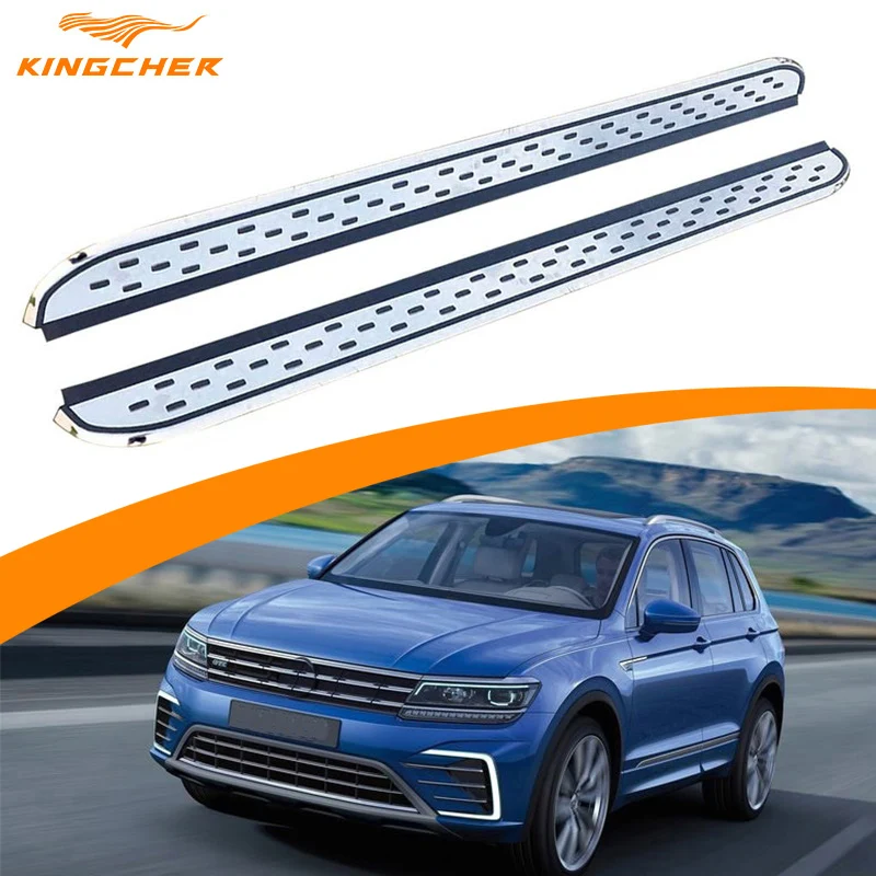 KINGCHER Direct Factory Side Steps Fit For VW Volkswagen Tiguan 2010-2016 Running Boards