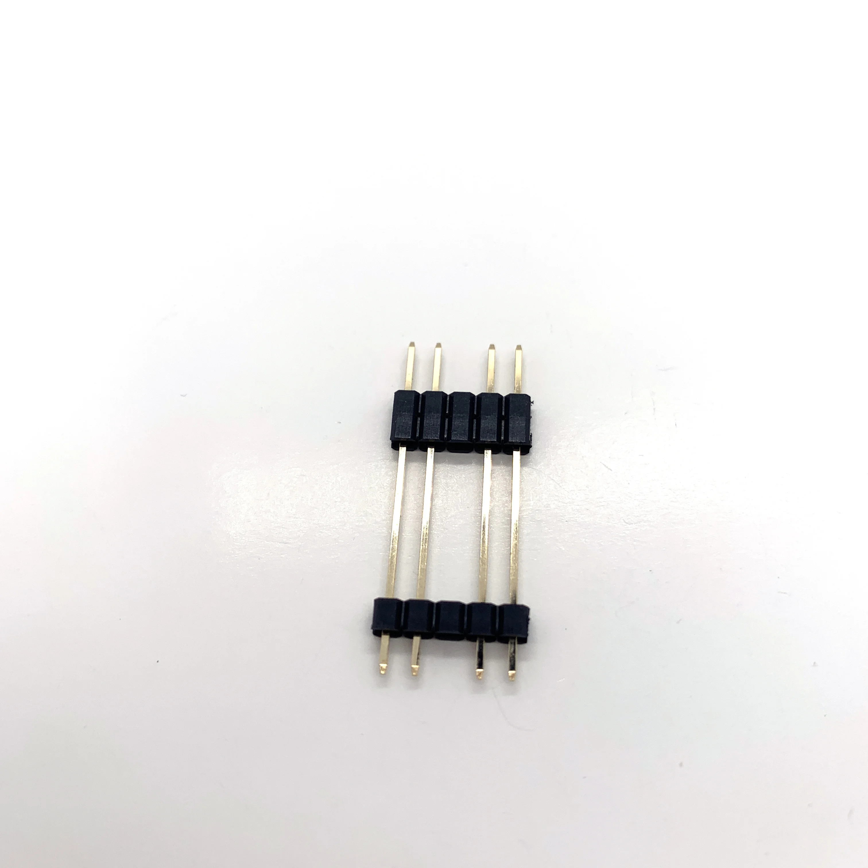 H1.5mm pitch 1.0mm 180degreee dip type 1pin to 40pin customization male female pin headers berg strip