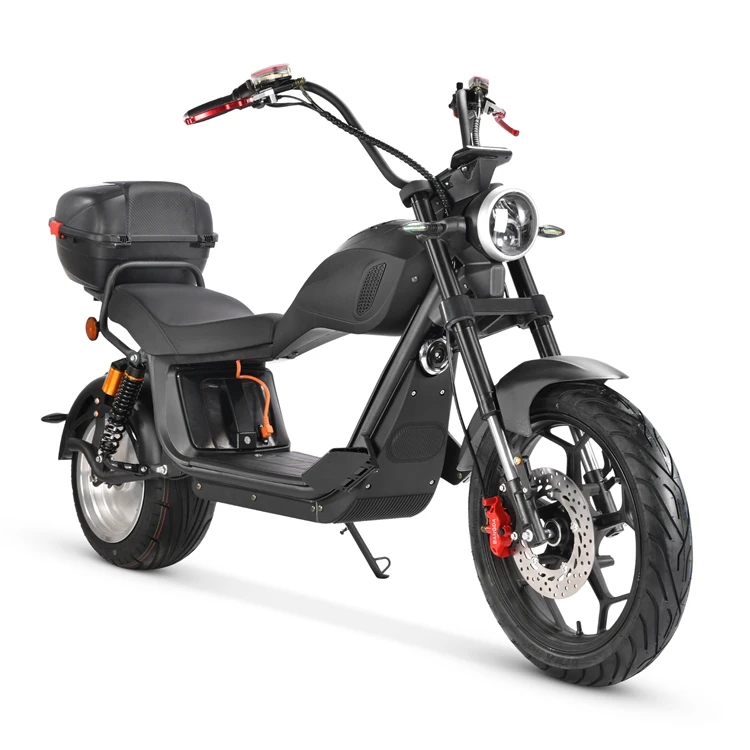 Электрический мотоцикл citycoco 2000 Вт 20ah Rooder elektro roller chopper