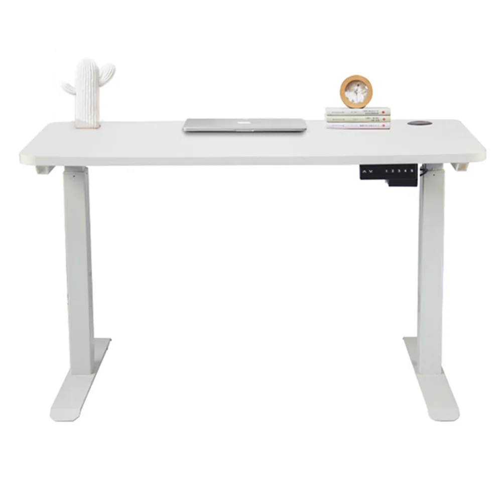 Certified metal frame electric adjustable table new design commercial modern adjustable desk office furniture