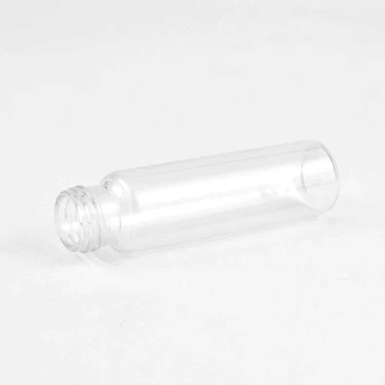 Wholesale Good Grade Shape Saffron Jar Safty Big Borosilicate Glass Tube With Black Lid