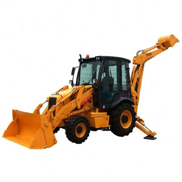 liugong CLG766A 8TON backhoe loader with 1m3 Bucket Heaped Capacity