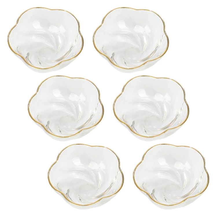 Wholesale Heat Resistant Glass 520ml Clear Tea Pot With 90ml Cup Set Suit Tea Drinkware set