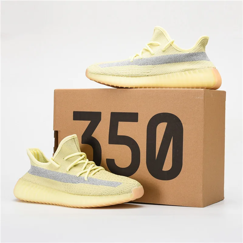 Wholesale original yezzy fitness walking High Quality yeezy 350 v2 canvas trendy shoes shoe for men