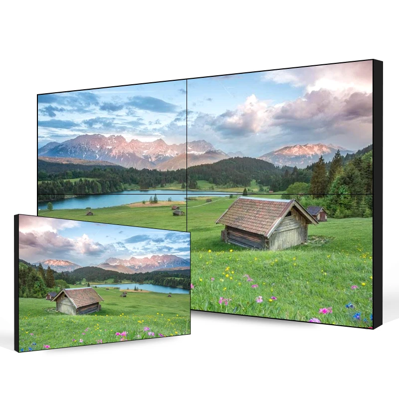 55 inch 3x3 advertising player video wall controller did lcd video wall display