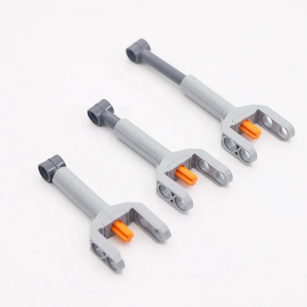 DIYmall MOC Pneumatic Parts Self-locking Block Putter Mini Linear Actuator Air Pump Push Rod Switch Piston