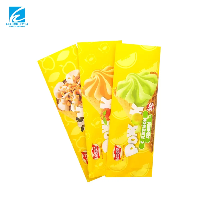 Automatic Packaging Film Laminated Plastic Metalized Polyester Mylar Wrapper Roll For Ice Cream Popsicle