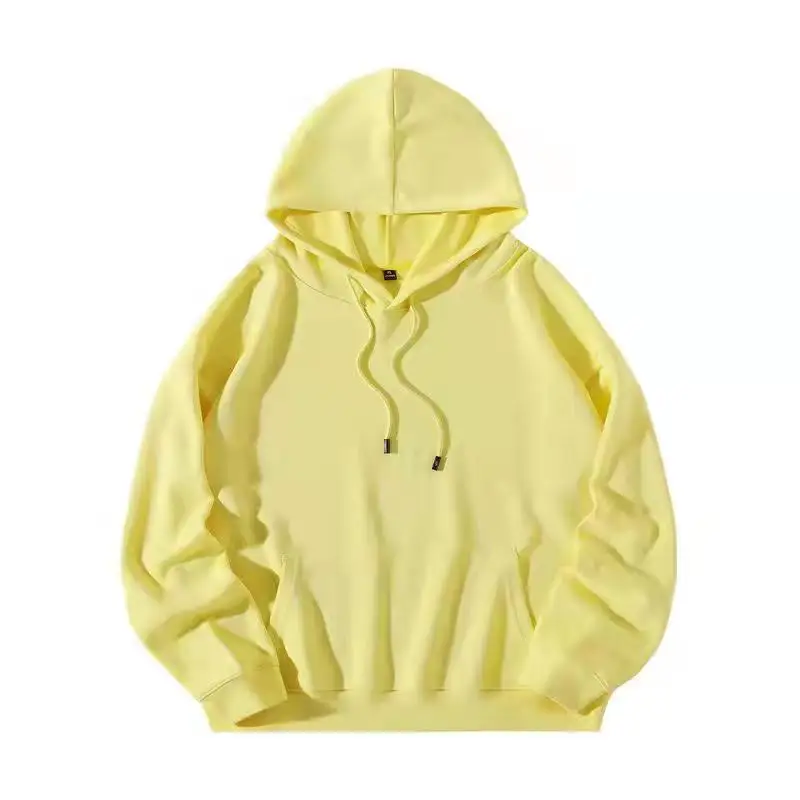 Hoodie Manufacturers Europe And America Solid Color Casual Clothes Hooded Loose And Comfortable Pullover Fashion Sportswear