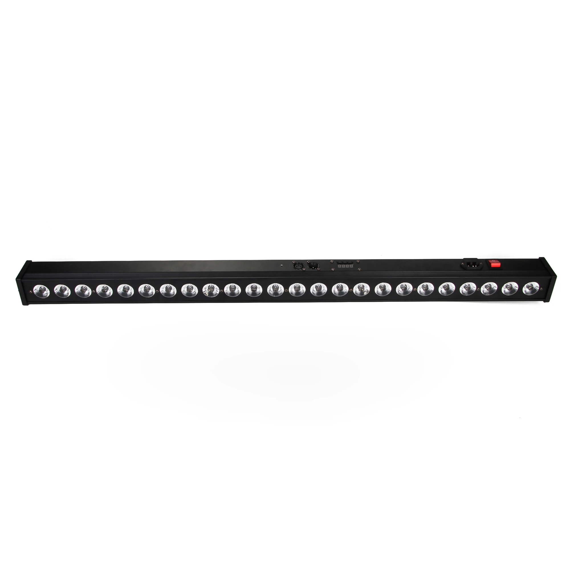24pcs*3W Led Wall Washing Bar Lights DMX512 Led RGB 3 IN 1 Wall Washer Outdoor Lights
