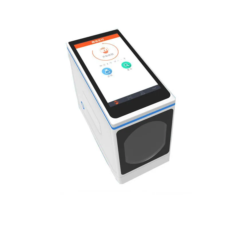 Android QR barcode scanner with 5.5 inch touch screen nfc reader payment usb barcode scanner GC070