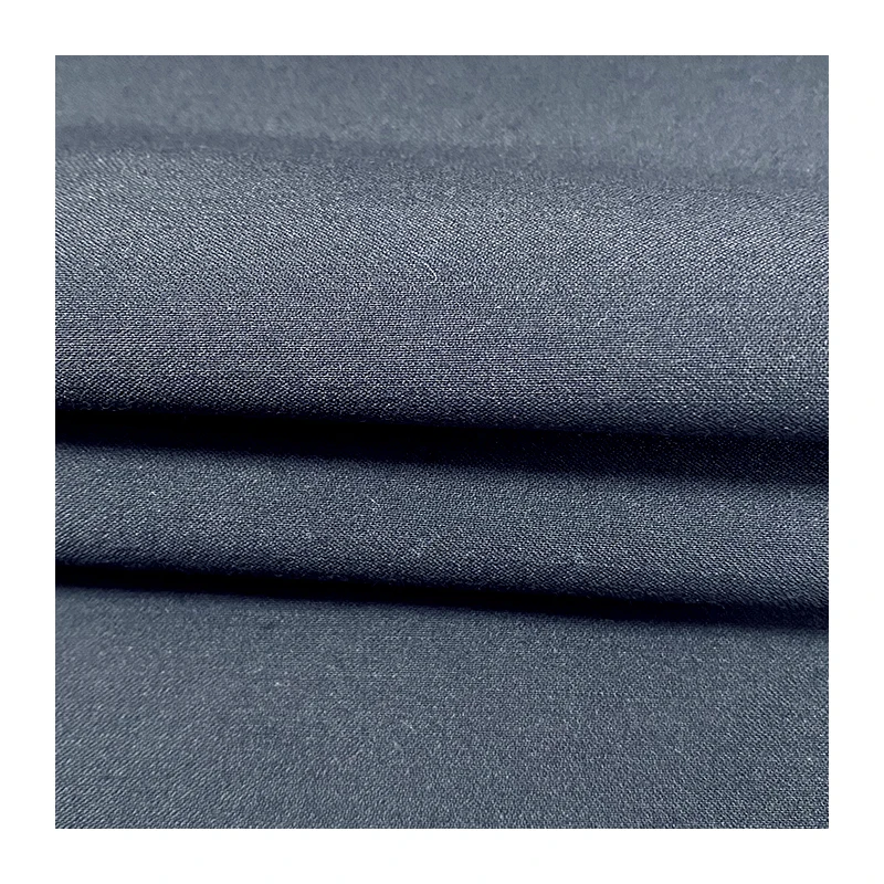 Environmental Friendly Certificate Dyeing Woven Fabric tc Dyed Fabric Recycled 65 Polyester 35 Cotton Twill Fabric